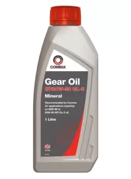 Image of COMMA Transmission Oil 80W-90 EP80901L VW,MERCEDES-BENZ,FORD,KAEFER,G-Klasse SUV (W463),G-Klasse SUV (W460),G-Klasse SUV (W461),T1 Bus (601)