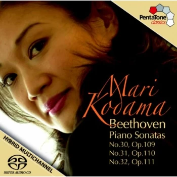 Image of Kodama - Beethoven: Piano Sonatas No. 30, Op. 109/No. 31, Op. 110/... CD