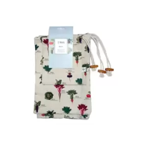 Image of RHS - Benary Vegetables Set of 3 Vegetable Storage Bags