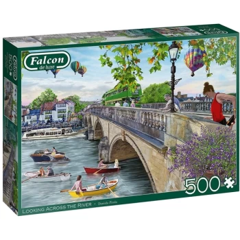 Image of Falcon de luxe Looking Across the River Jigsaw Puzzle - 500 Pieces