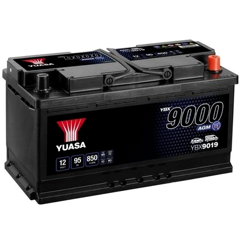 Image of YUASA YBX9019 Starter battery Battery Capacity: 95Ah Starter Battery (1)