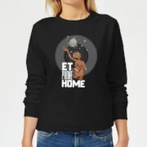Image of E.T. Phone Home Womens Sweatshirt - Black - S
