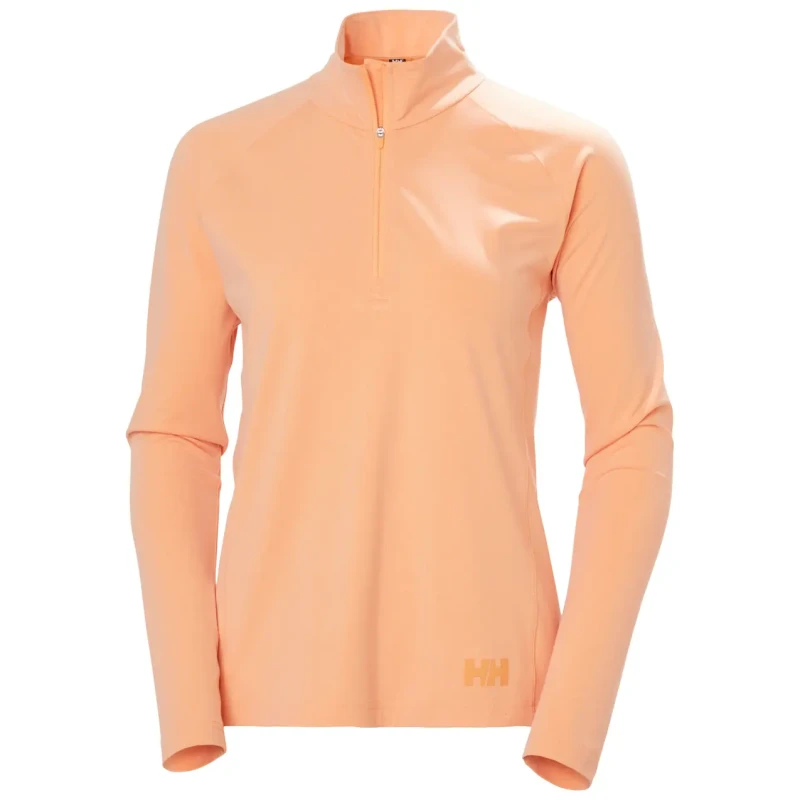 Image of Helly Hansen Sweatshirt 1/2 zip woman Helly Hansen Tyri Orange Female M