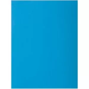 Image of Rock"s 2 Flap Folders A4, Blue, 5 Packs of 50
