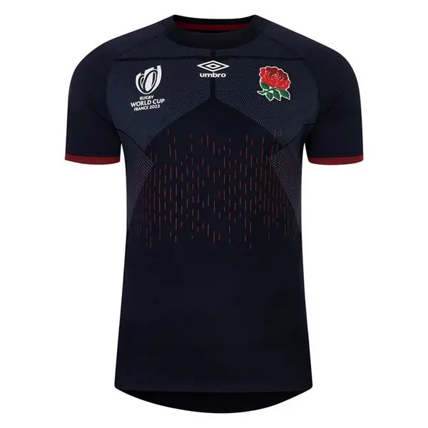 Image of Umbro England RWC2023 Rugby Alternate Shirt Adults - Blue 2XL