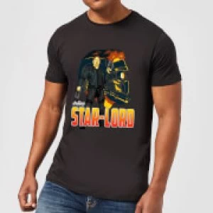 Image of Avengers Star-Lord Mens T-Shirt - Black - S