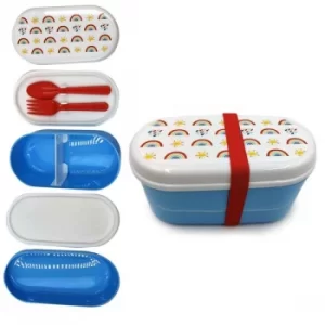 Image of Rainbow Bento Box Lunch Box