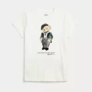 Image of Polo Ralph Lauren Womens Short Sleeve-T-Shirt Bear - Nevis - L