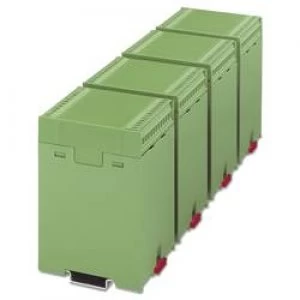 Image of DIN rail casing cover 75 x 67.5 Plastic Green