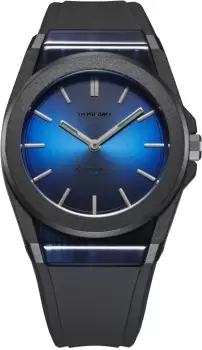 Image of D1 Milano Watch Carbonlite Blue Sunray