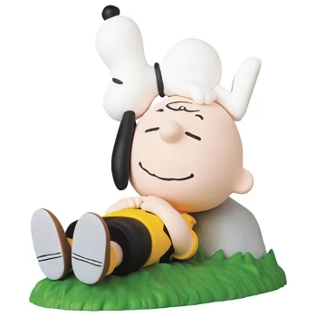 Image of Medicom Peanuts UDF - Napping Charlie Brown & Snoopy