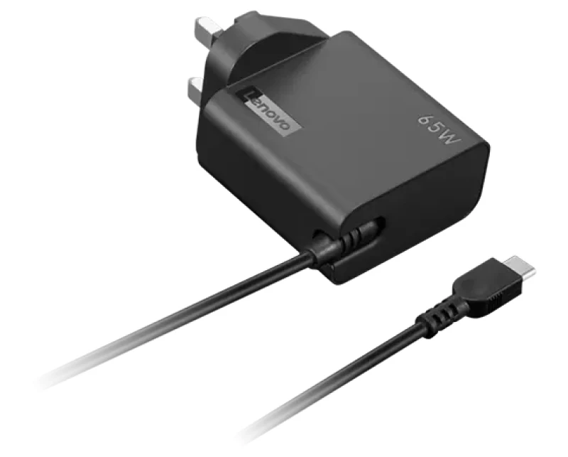 Image of Lenovo 65W USB-C Wall Adapter-UK Pin