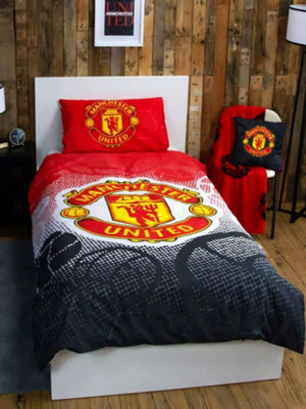Image of Manchester United Manchester United Football Kids Bedding Set - Single