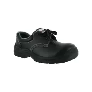 Image of Centek Safety FS337 Lace-Up Shoe / Womens Shoes / Safety Workwear (6 UK) (Black)