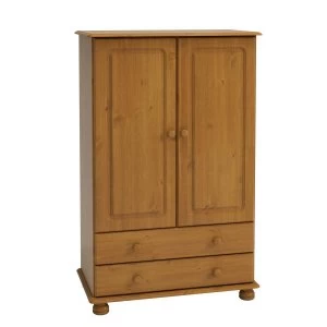 Image of Steens Richmond 2 Drawer 2 Door Combi Wardrobe - Pine
