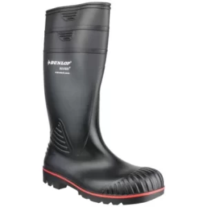 Image of Acifort Heavy Duty Full Safety Wellington Black Size 9