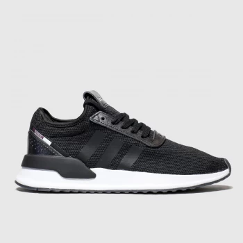 Image of Adidas Black & White U_path Trainers