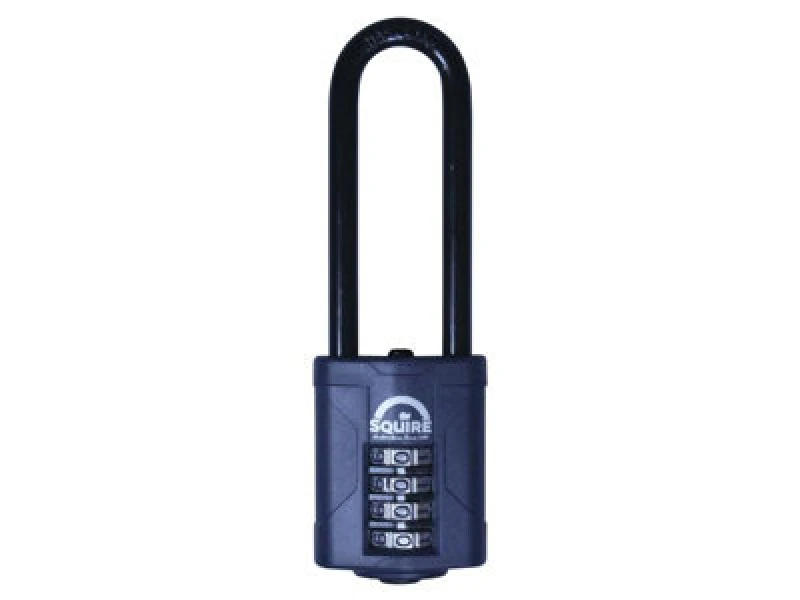 Image of Squire Squire - CP4025BX CP40/2.5 Combination Padlock 4-Wheel 40mm Extra Long Shackle63mm CP4025BX