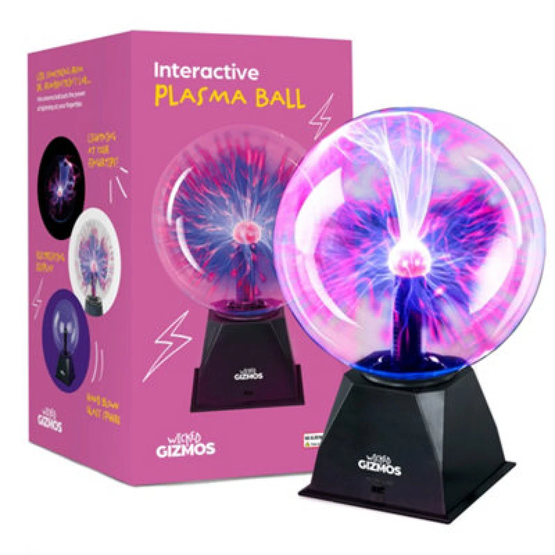 Image of Wicked Gizmos Plasma 8" Ball - Fun Novelty Gift Black unisex