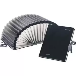 Image of PAGNA Document organiser 24211-04 24211-04 Rigid cardboard Black A4 No. of compartments: 20 A-Z
