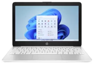 Image of HP 11-ak0027na 11.6" Celeron 4GB 64GB Laptop - White