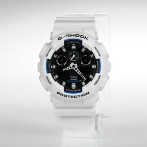 Image of Casio G SHOCK GA 100B 7A Watch White