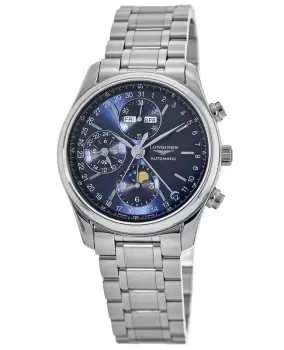 Image of Longines Master Collection Automatic 42mm Blue Dial Mens Watch L2.773.4.92.6 L2.773.4.92.6