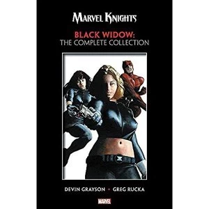 Image of Marvel Knights: Black Widow By Grayson & Rucka - The Complete Collection Paperback / softback 2018