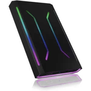Image of IcyBox USB 3.1 Type-C RGB 2.5" HDD/SSD External Enclosure
