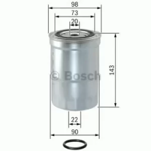 Image of Bosch 1457434459 Fuel Filter