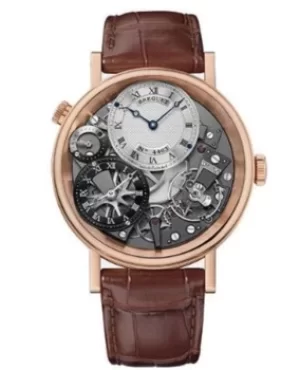 Image of Breguet Tradition GMT Manual Wind 40mm Mens Watch 7067BR/G1/9W6 7067BR/G1/9W6