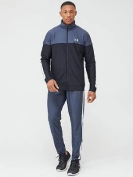 Image of Urban Armor Gear Sportstyle Pique Tracksuit - Grey/White