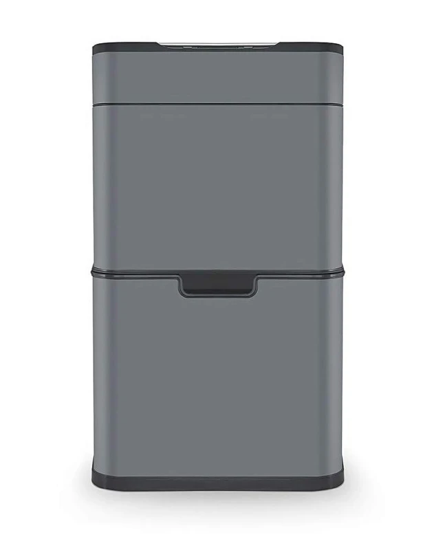 Image of Tower 50l Ozone Recycling Sensor Bin Grey