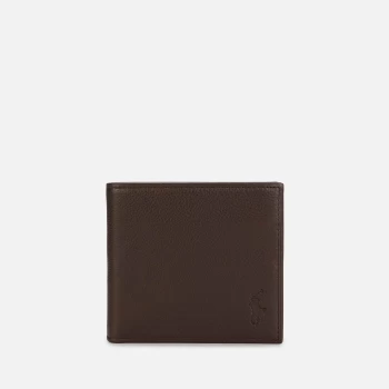 Image of Polo Ralph Lauren Mens Leather Bifold Wallet - Brown
