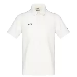 Image of Slazenger Aero Cricket Shirt Mens - White