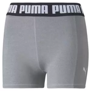 Image of Puma Strong 3 Shorts Womens - Grey
