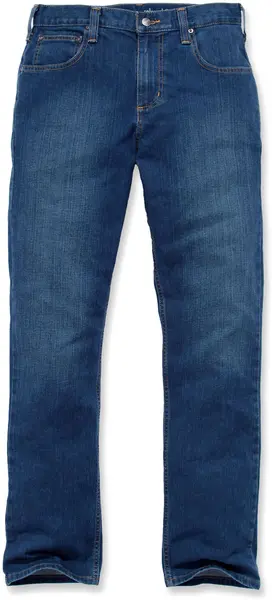 Image of Carhartt Rugged Flex Relaxed Straight Jeans, blue, Size 40
