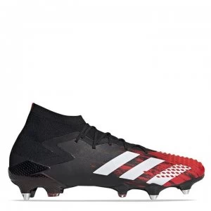 Image of adidas Predator Mutator 20.1 Football Boots Soft Ground - Black/White/Red