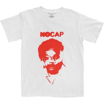 Image of NoCap - Face Mash Unisex Medium T-Shirt - White