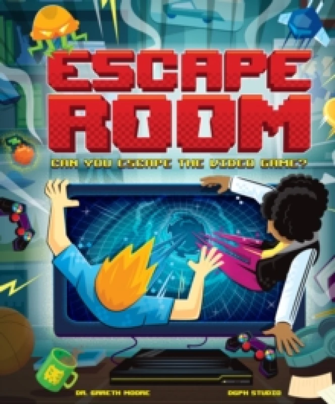 Image of Gareth Moore Escape Room: Can You Escape the Video Game? Book Multi unisex