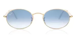 Image of Ray-Ban Sunglasses RB3547N Oval Flat Lenses 001/3f