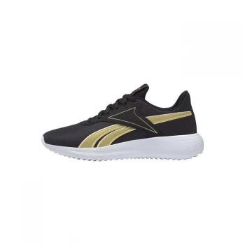 Image of Reebok Lite 3 Shoes Womens - Core Black / Gold Metallic / C