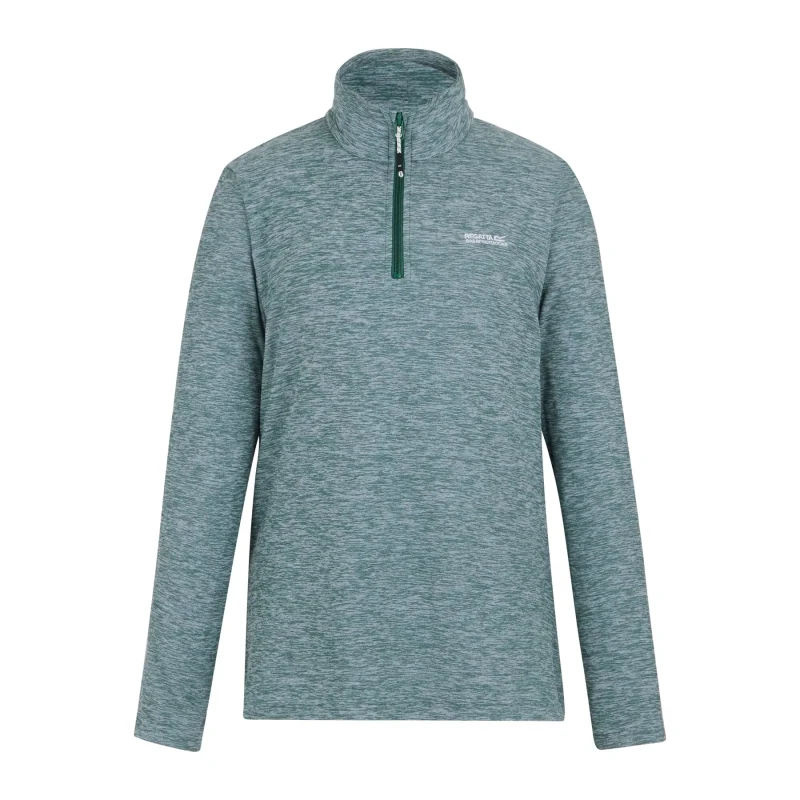 Image of Womens half-zip fleece Regatta Sweethart Marl Vert Female 40