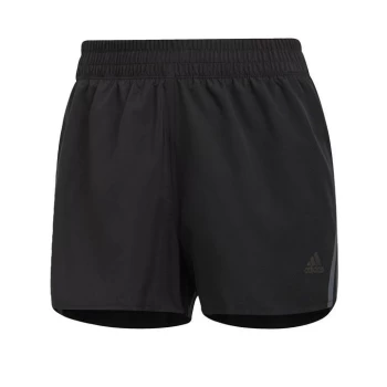 Image of adidas Run Icons 3-Stripes Running Shorts Womens - Black