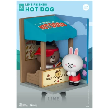 Image of Beast Kingdom Line Friends D-Stage Diorama - Hot Dog