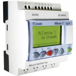 Image of Crouzet 88970141 Millenium 3 XD10 R PLC controller 24 V DC