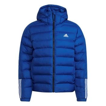 Image of adidas Itavic 3-Stripes Midweight Hooded Jacket Mens - Bold Blue