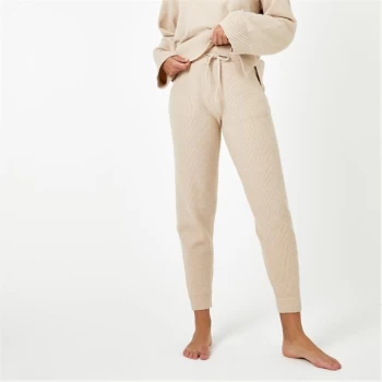 Image of Jack Wills Knitted Relaxed Joggers - Camel