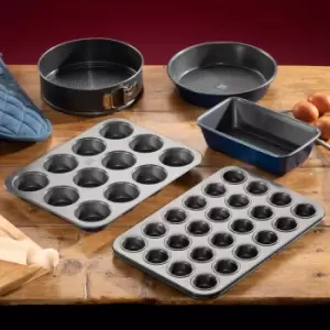 Image of Hairy Bikers 9Inch Spring Form Cake Pan - Blue