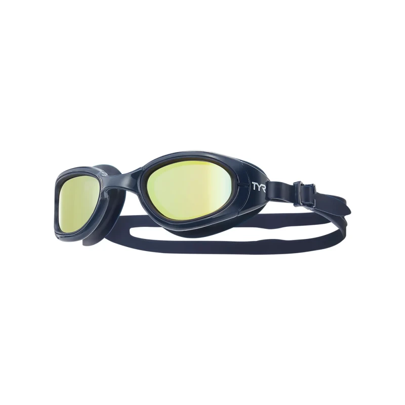 Image of Swimming goggles TYR Ops 2.0 Mirrored Bleu Unisex TU